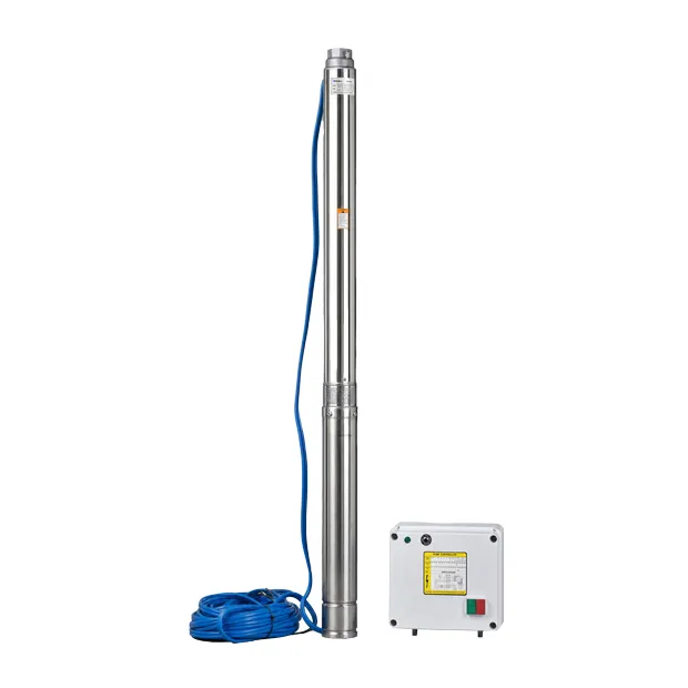Bomba Sumergible 5,5HP X 4 Hidra (4SRM2009-4) (Caja De Control Sencilla)