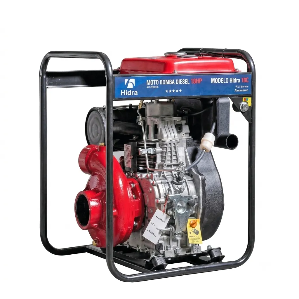 Motobomba Diesel 18HP Hidra